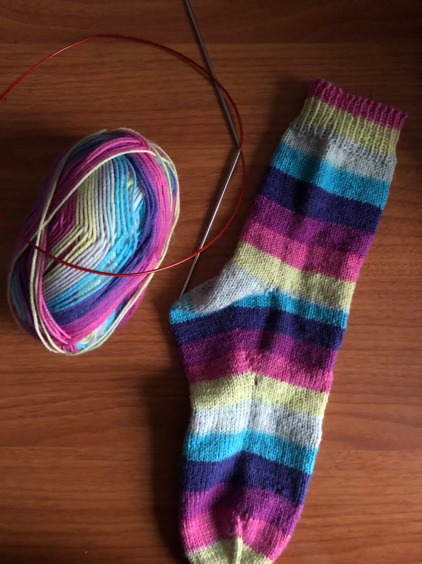 HER Support Hand Knit Stripped Socks (Pre-Order)