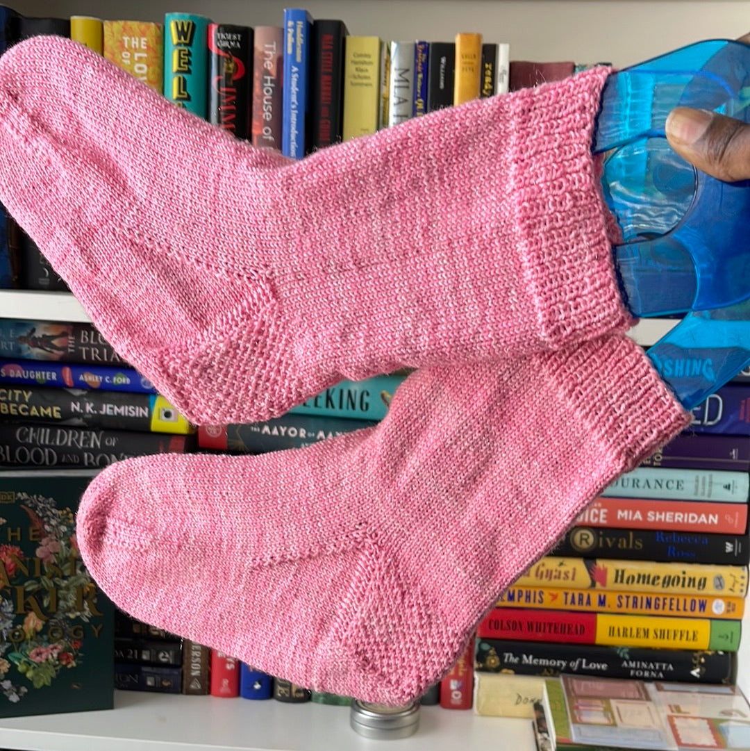 Solid Colored Hand Knit Socks (Pre-Order)