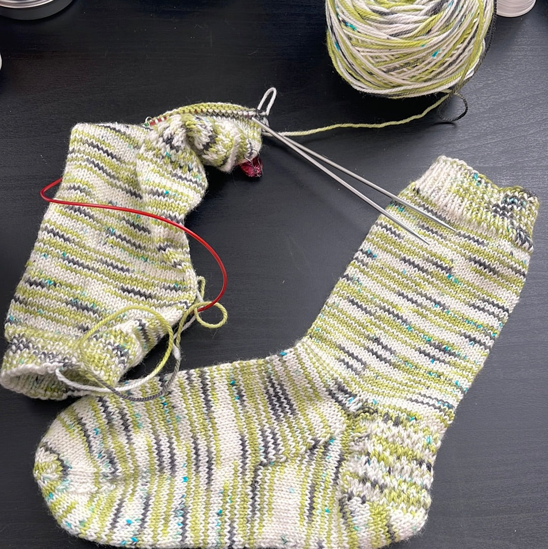 Heart-Loc Heal Knitted Socks