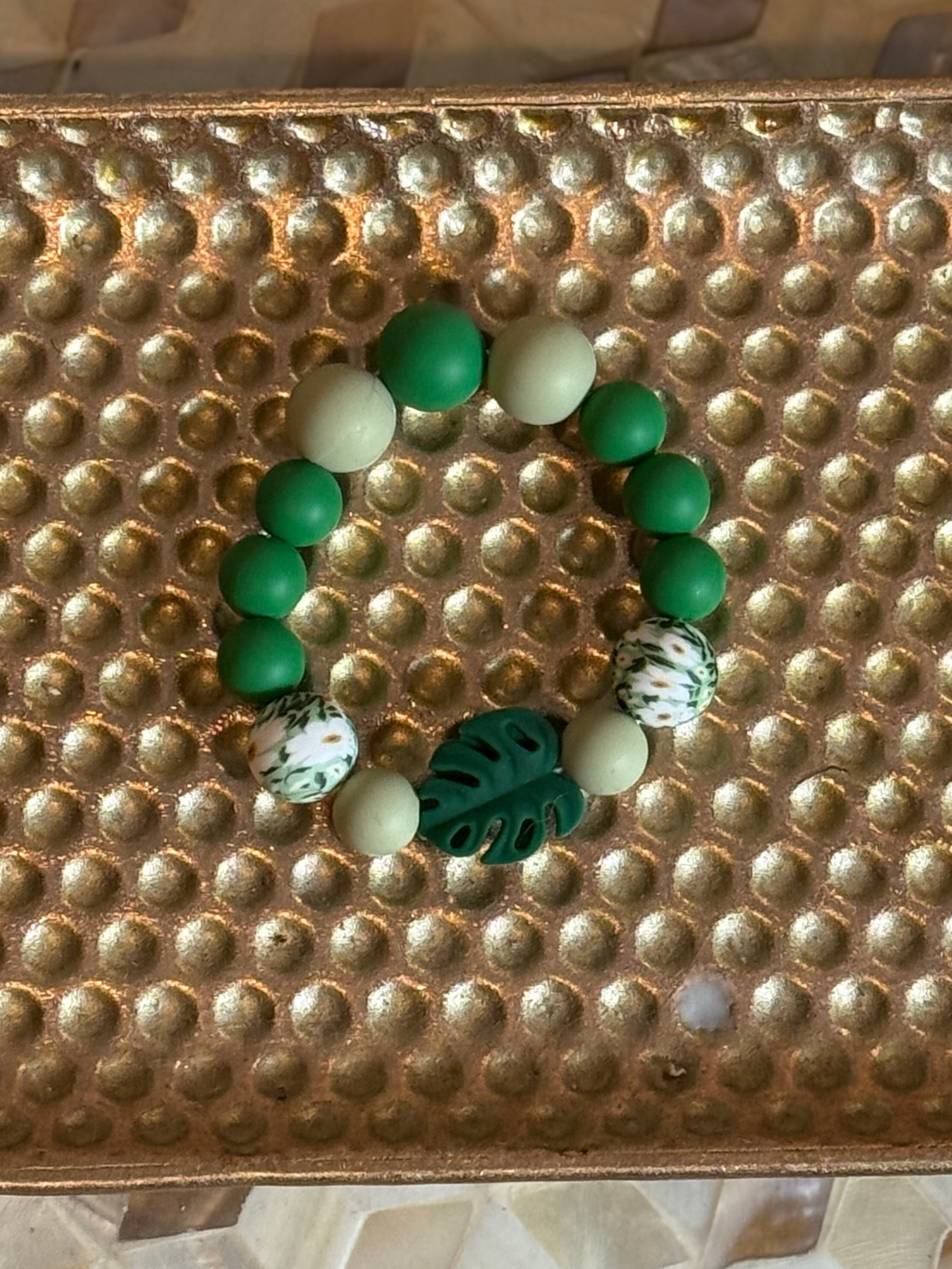 Green Leaf Bracelet